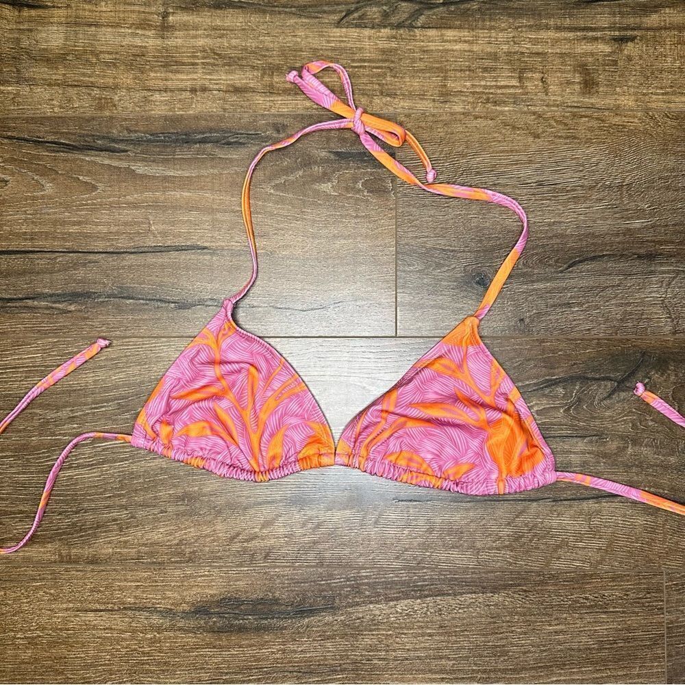 NWOT Liberty & Justice The Miata Bikini Top and Bottom in Grotto Pink Sz S - Picture 12 of 16